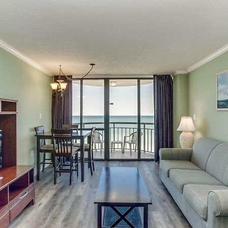 Oceanfront Condo W Balcony King Bed Meridian Plaza Myrtle Beach Extérieur photo