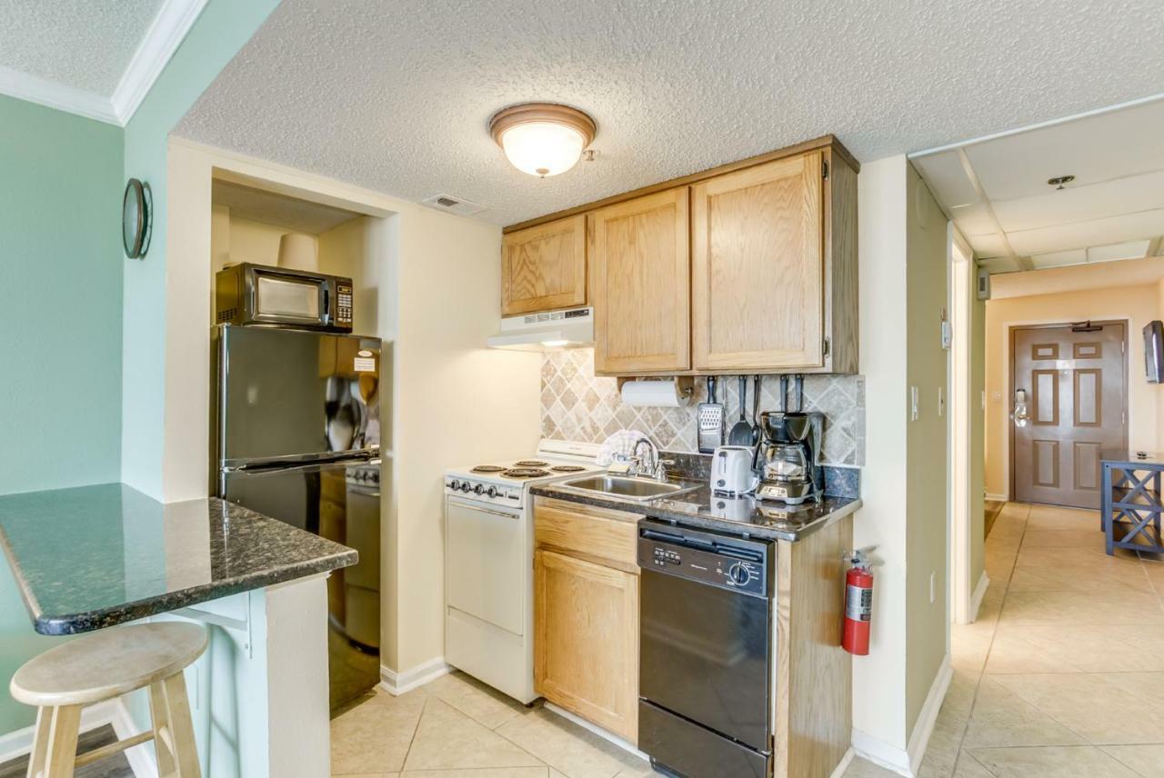 Oceanfront Condo W Balcony King Bed Meridian Plaza Myrtle Beach Extérieur photo