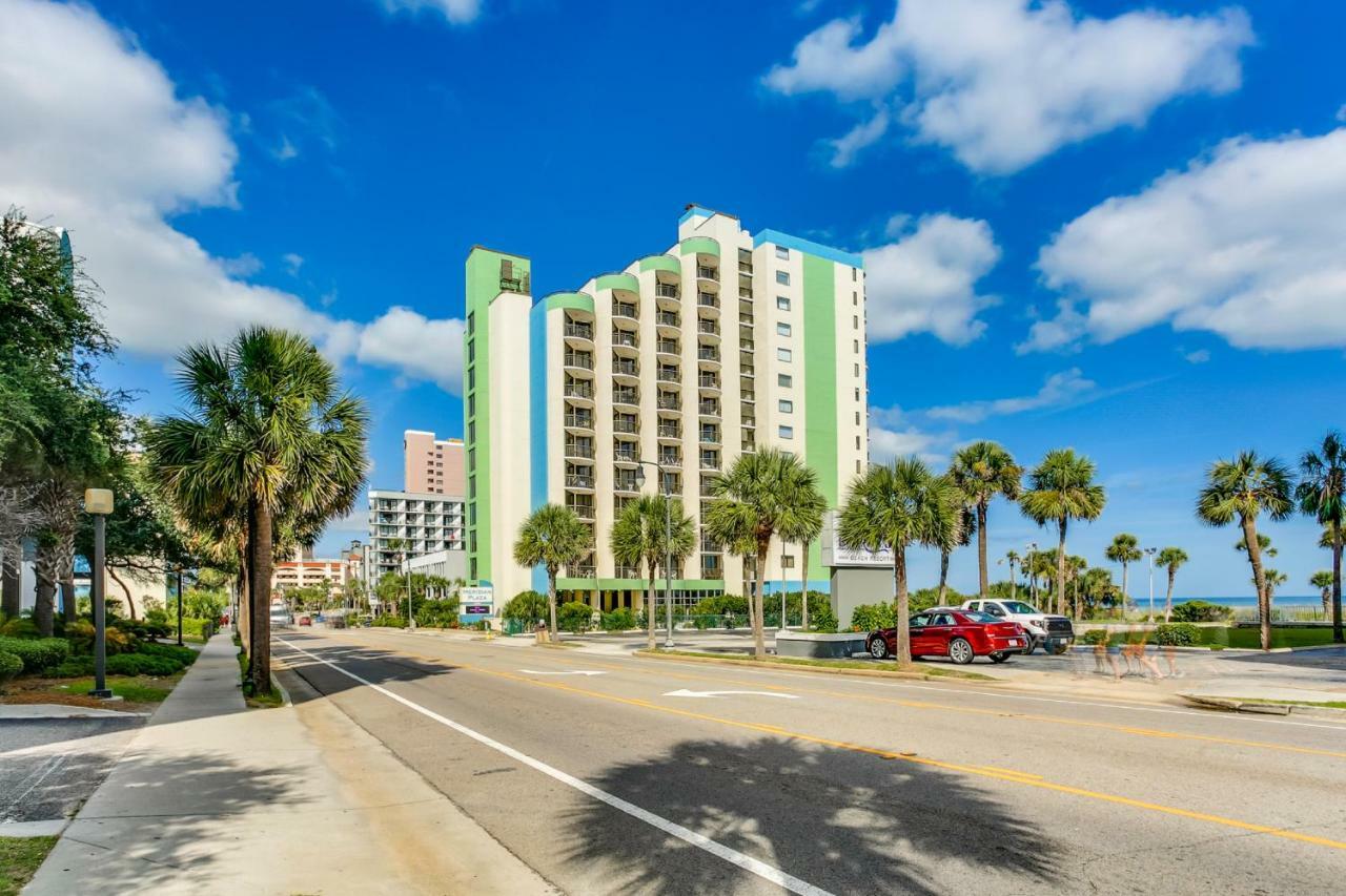 Oceanfront Condo W Balcony King Bed Meridian Plaza Myrtle Beach Extérieur photo